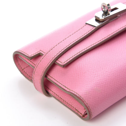 Hermes Epsom Kelly Medium Wallet 5P Pink 22 of 23