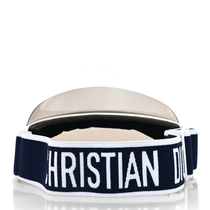 Christian Dior Mirrored DiorClub1 Sun Visor Navy 4 of 7