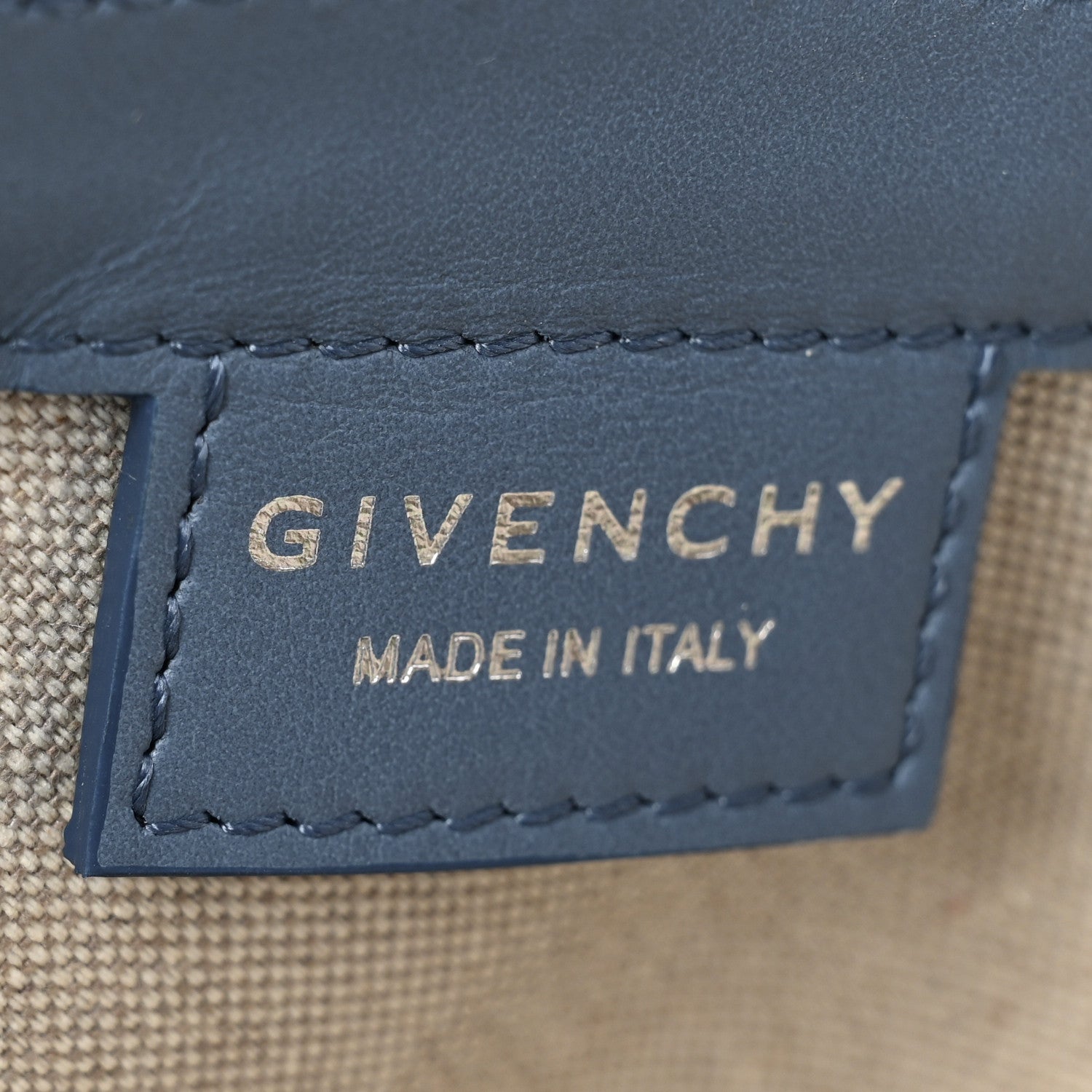 Givenchy Denim Small Cut Out Chain Bag Medium Blue 6 of 13