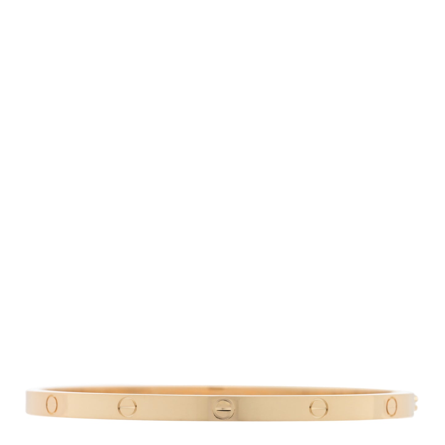 18K Yellow Gold Small LOVE Bracelet 16