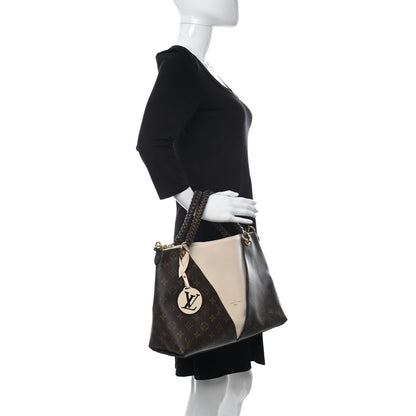 Louis Vuitton Monogram Braided V Tote MM Creme 2 of 8