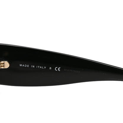 Chanel Acetate Rectangle Sunglasses 5435-A Black 6 of 7