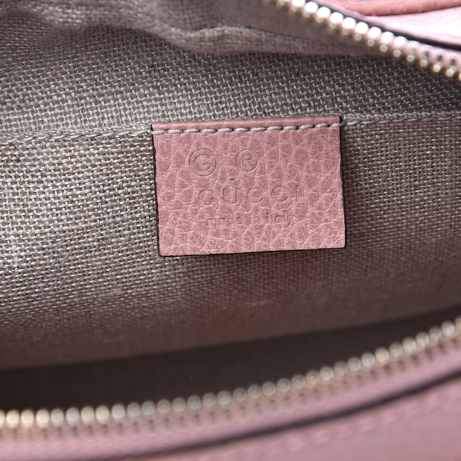 Gucci Monogram Mini Bree Messenger Bag Beige Soft Pink 6 of 10