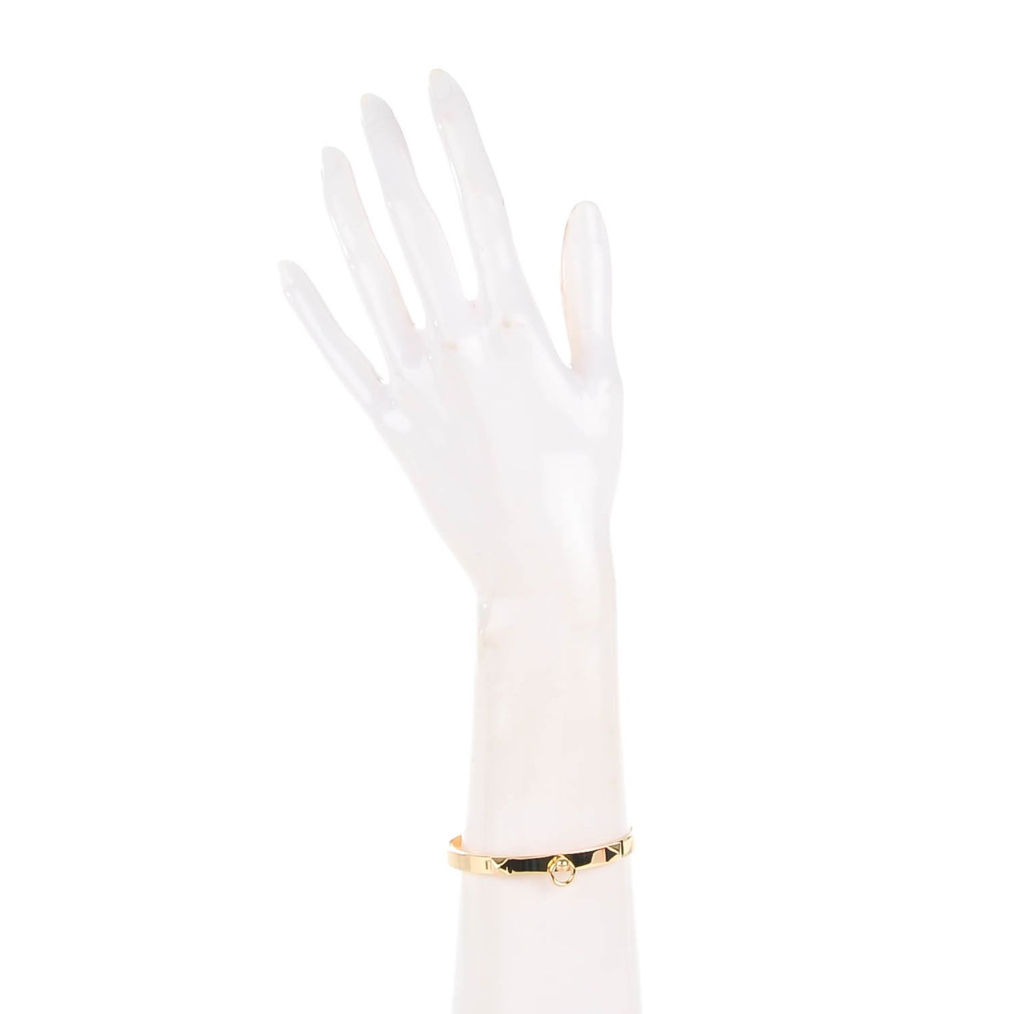 18K Yellow Gold PM Collier De Chien Bracelet LG