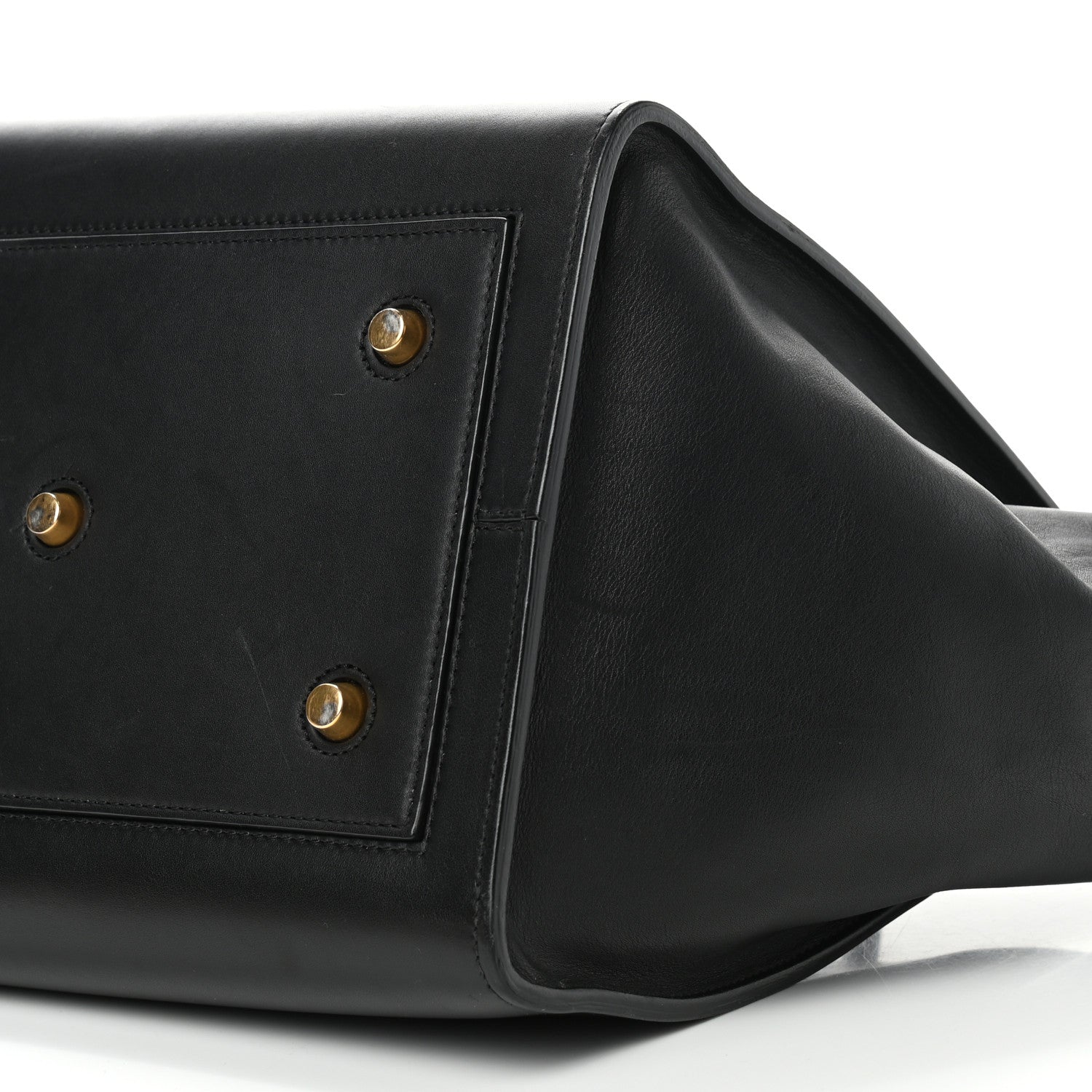 Celine Smooth Calfskin Small Tie Knot Tote Black 13 of 13