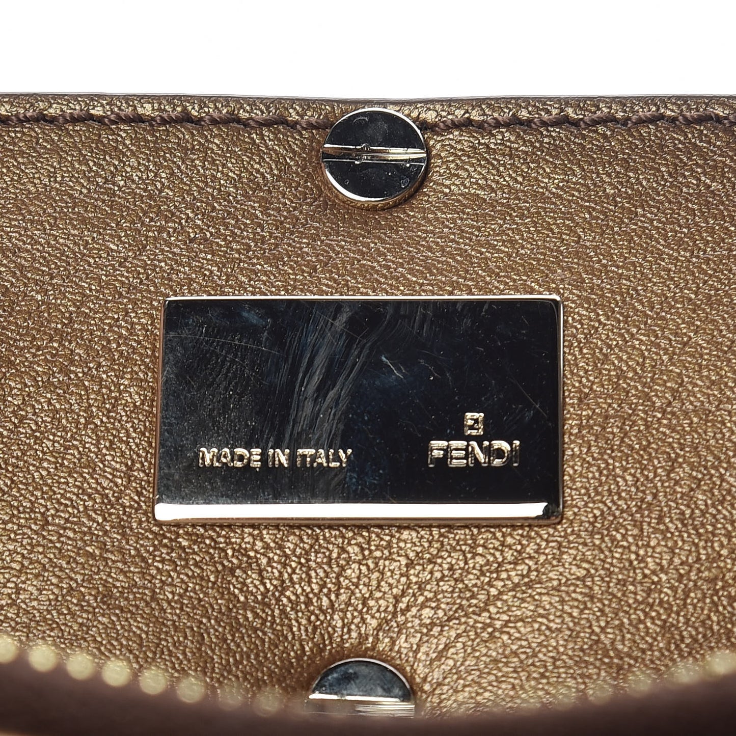Vitello Perlat Small Mia Tote Nocciola