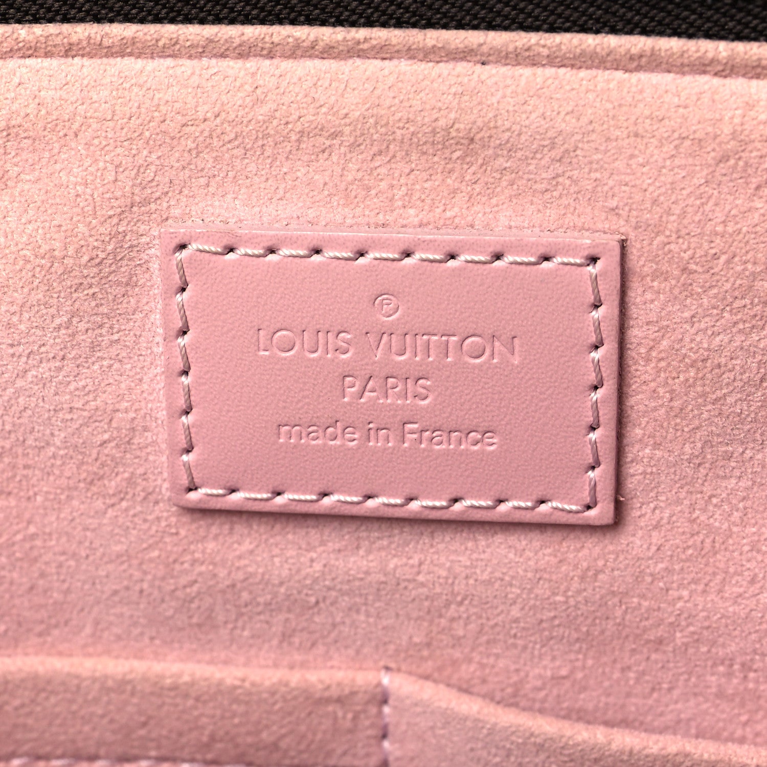 Louis Vuitton Damier Ebene Caissa Tote PM Rose Ballerine 6 of 9