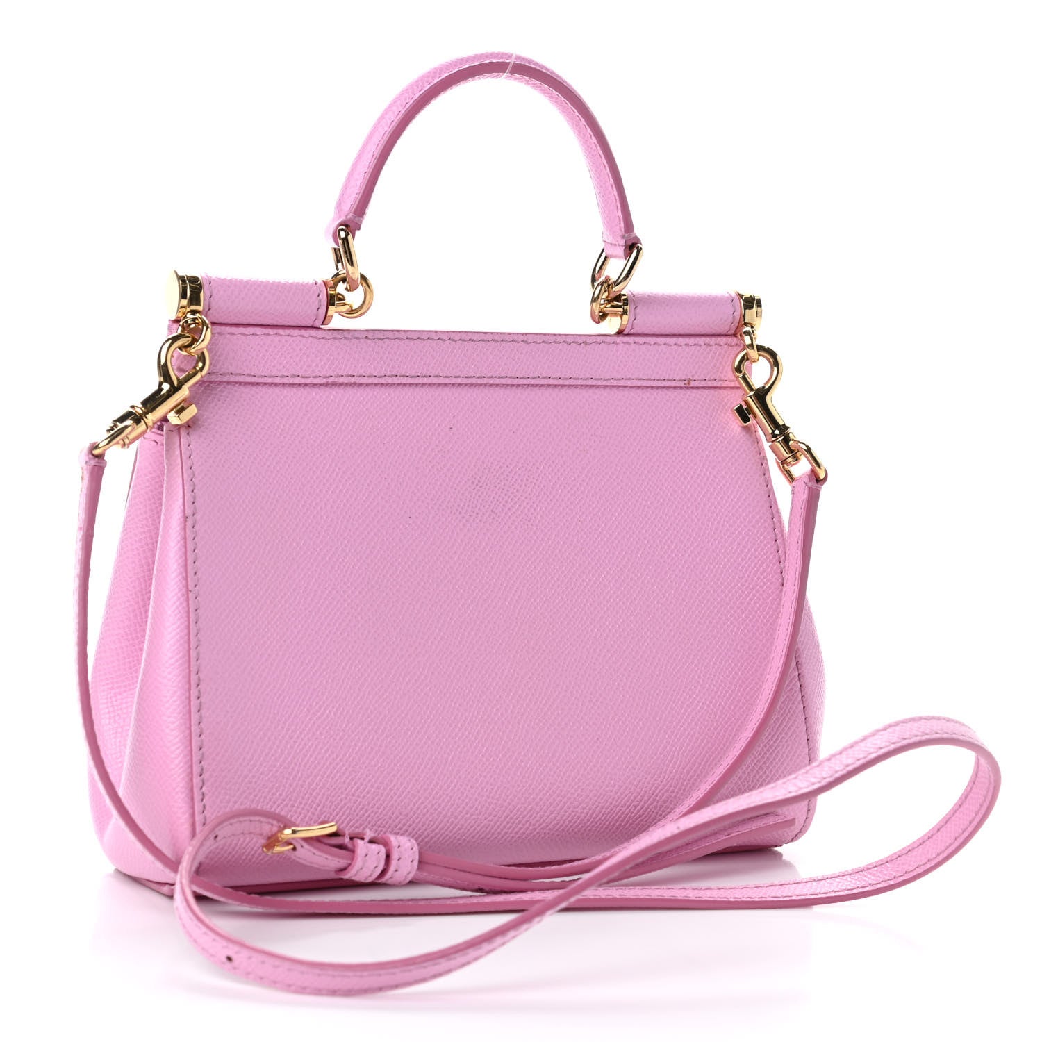 Dolce & Gabbana Dauphine Mini Miss Sicily Satchel Pink 2 of 5