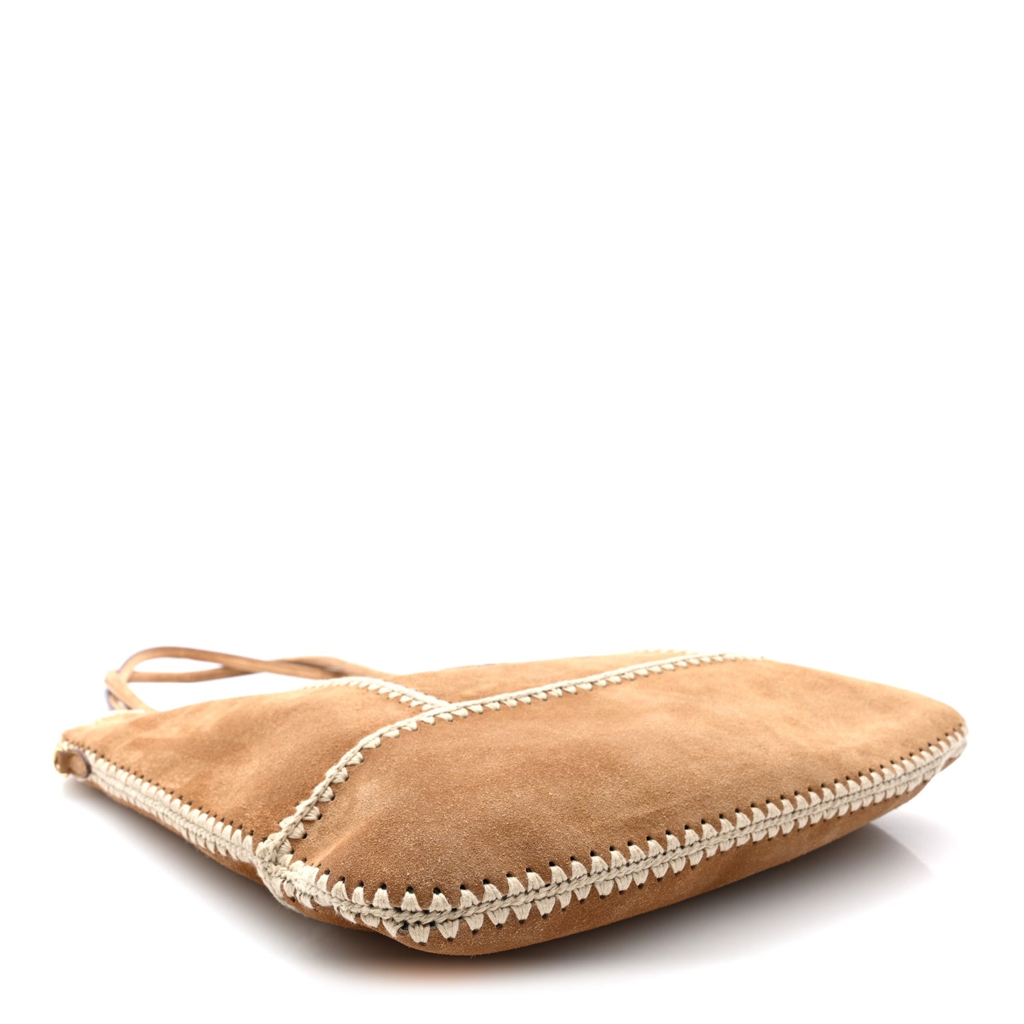 Camoscio Crochet Ivy Tote Cannella