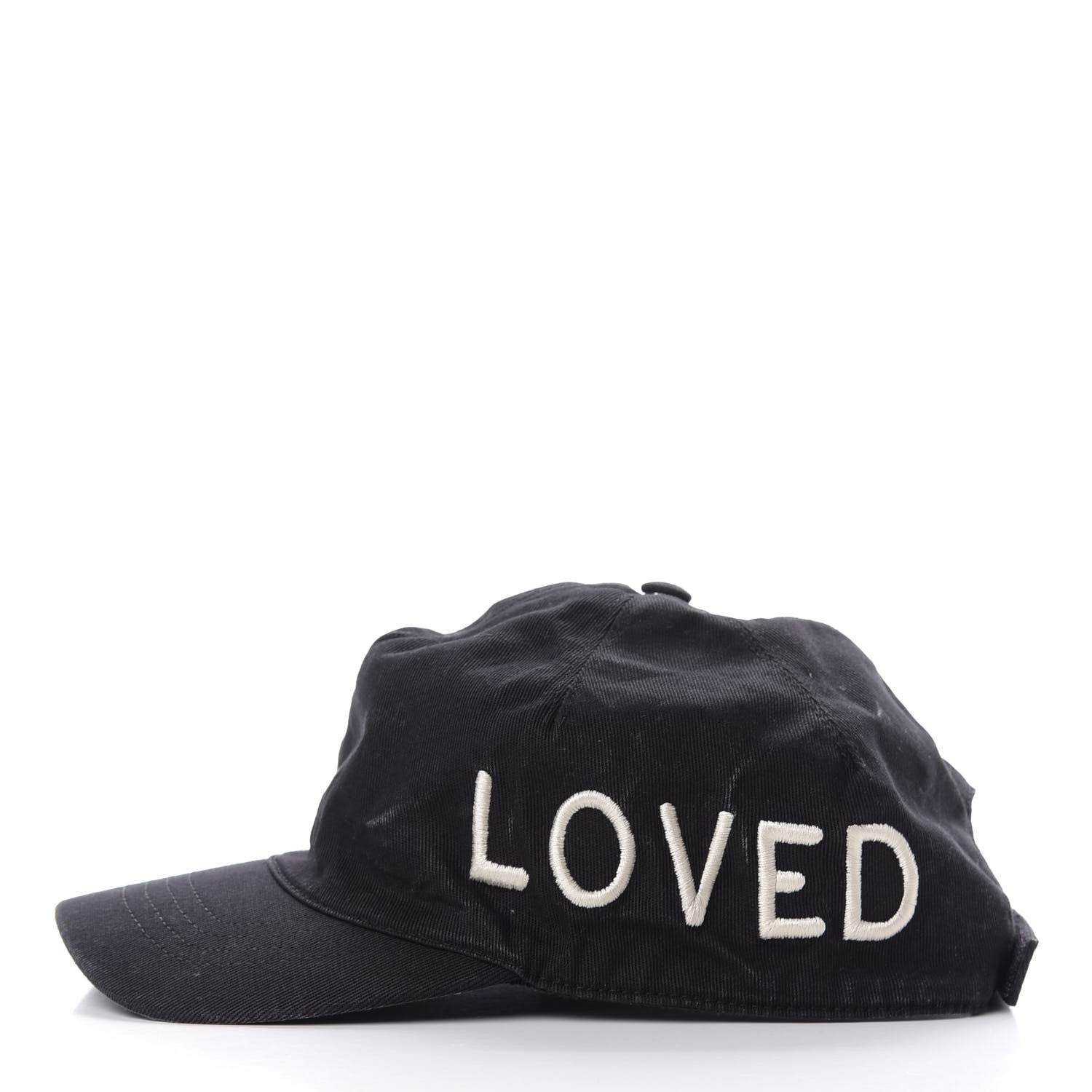 Gucci Cotton Loved Baseball Hat XL Black 6 of 8