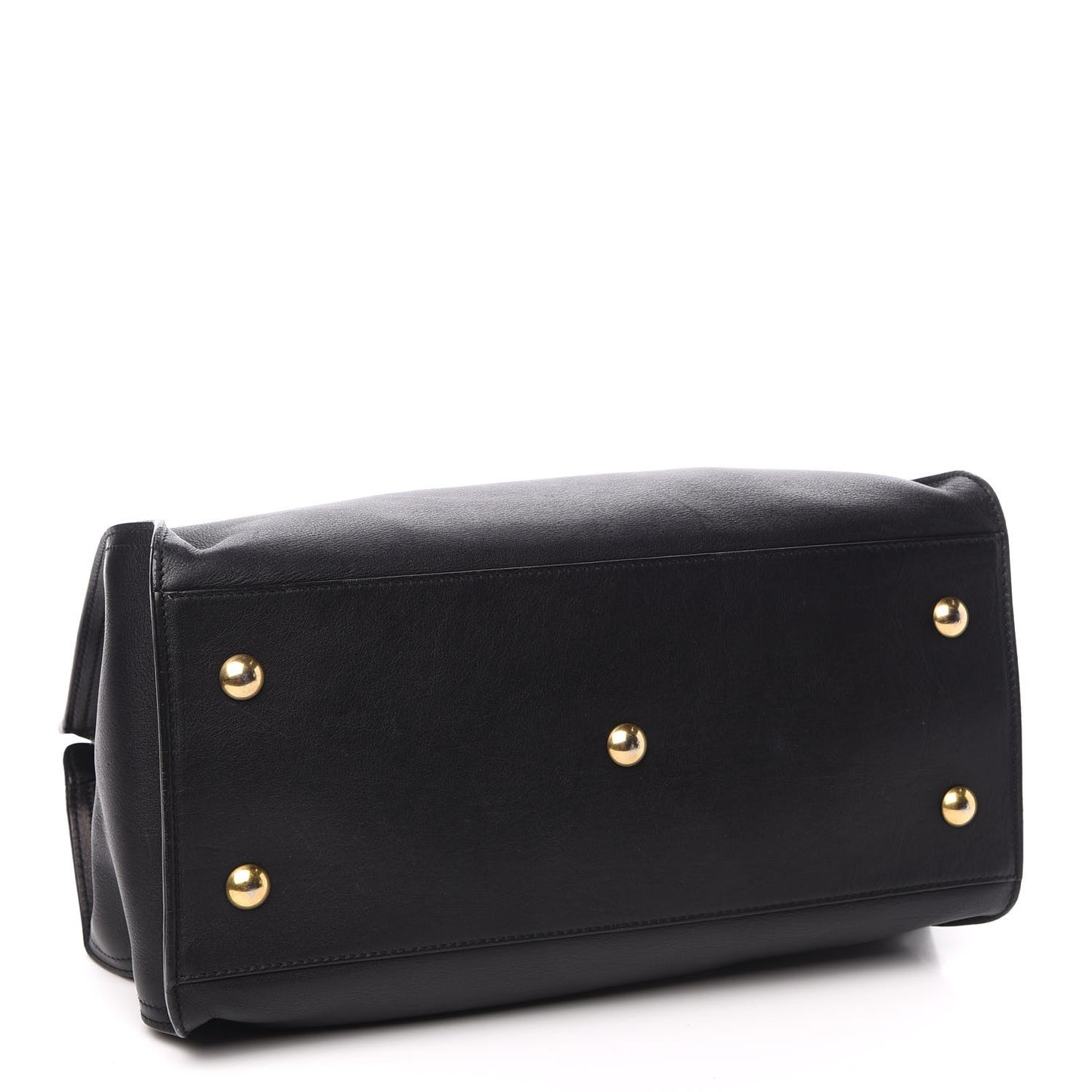 Calfskin Small Classic Y Cabas Navy Blue