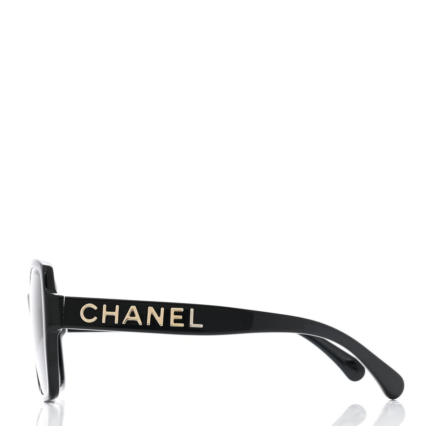 Acetate Square Sunglasses 5408 Black