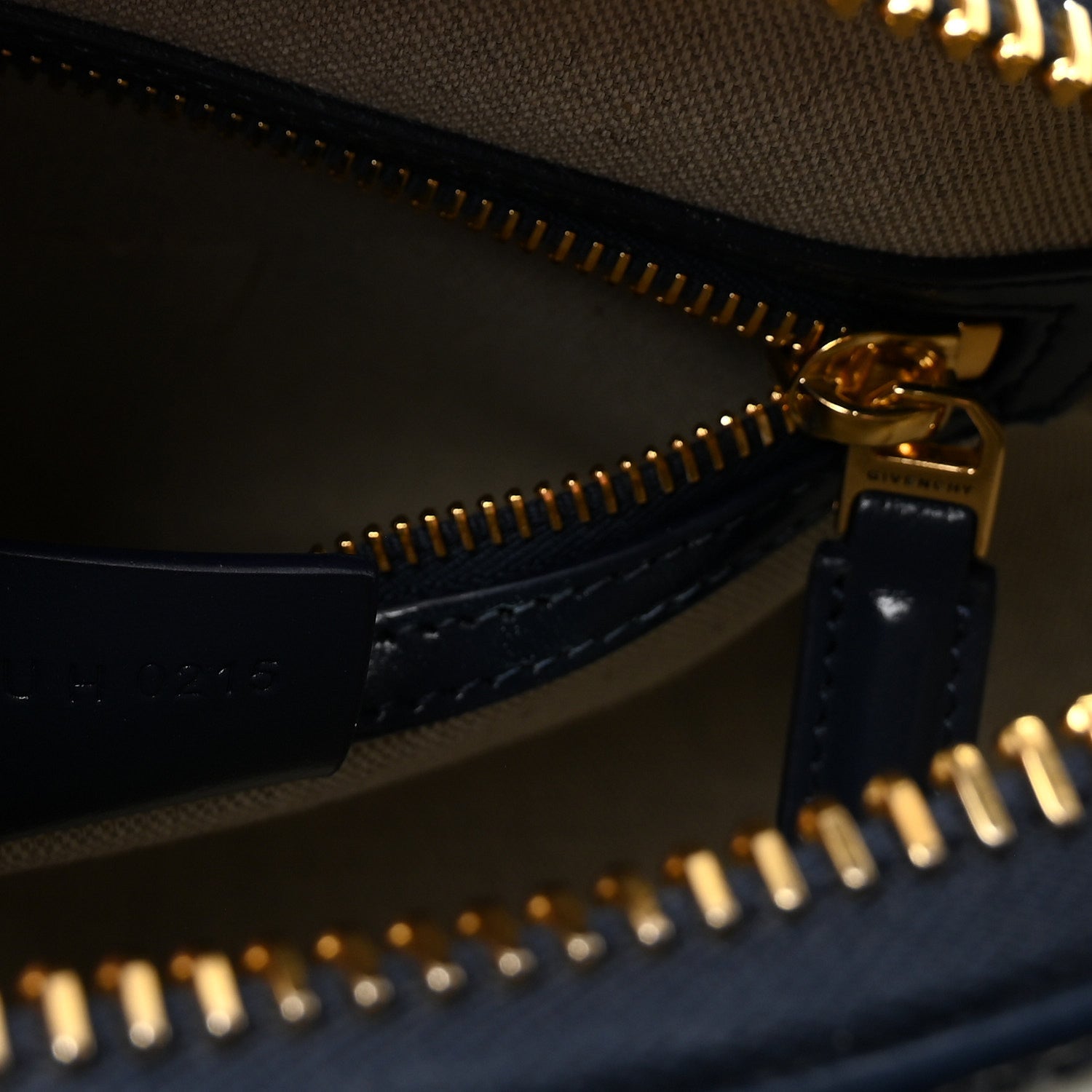 Givenchy Shiny Lord Calfskin Mini Antigona Navy 7 of 10