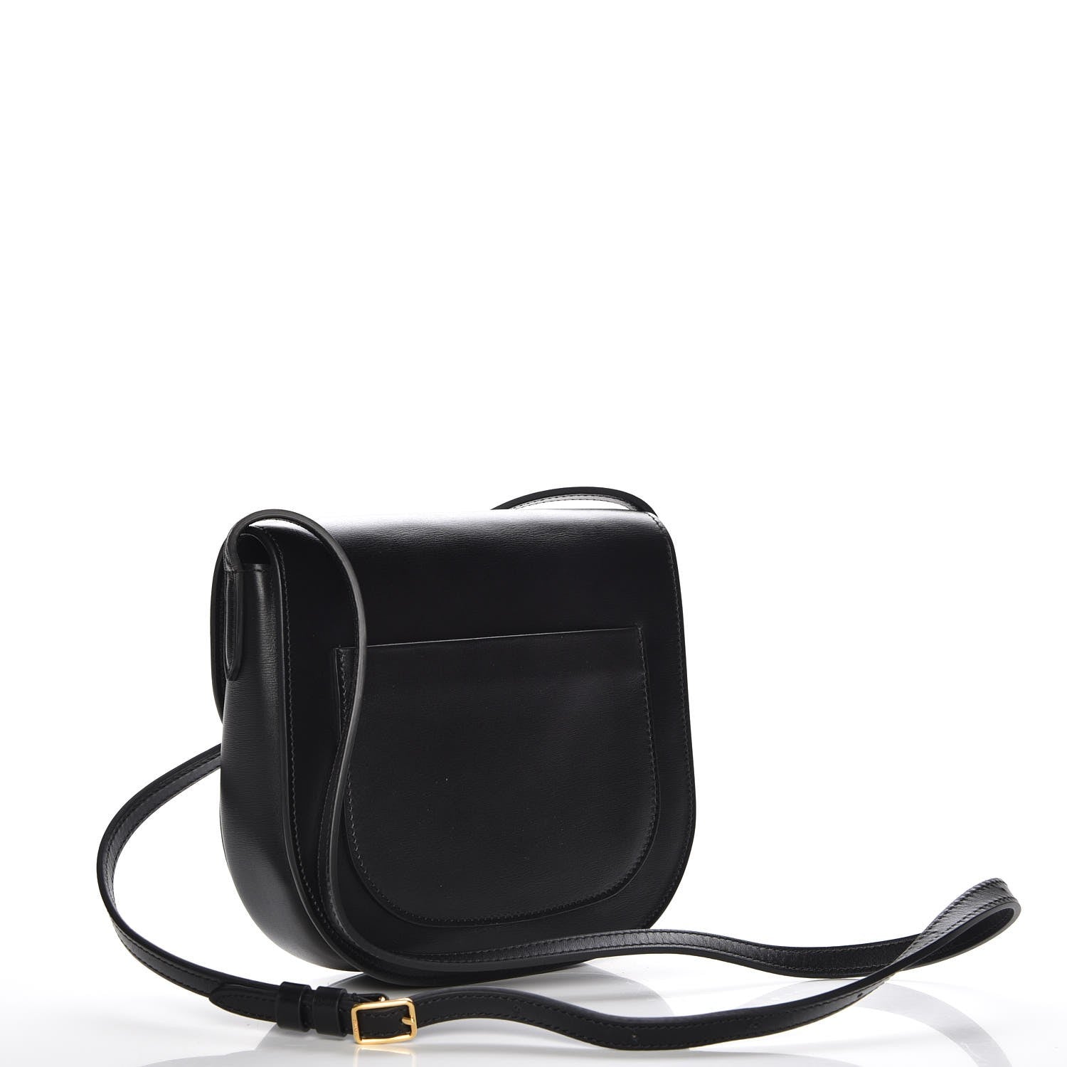 Celine Palmelato Calfskin Small Trotteur Black 3 of 6