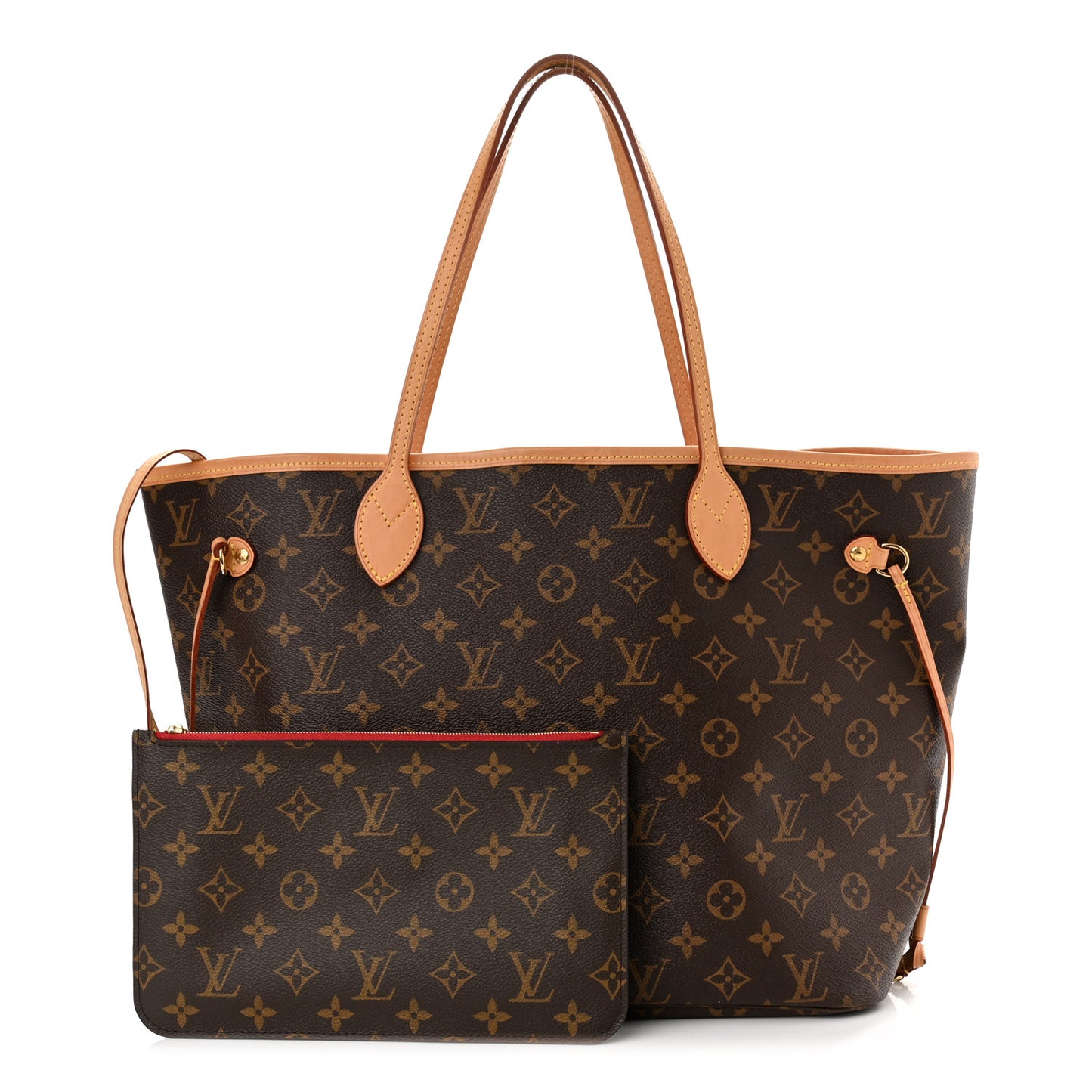 Monogram Neo Neverfull MM Cherry