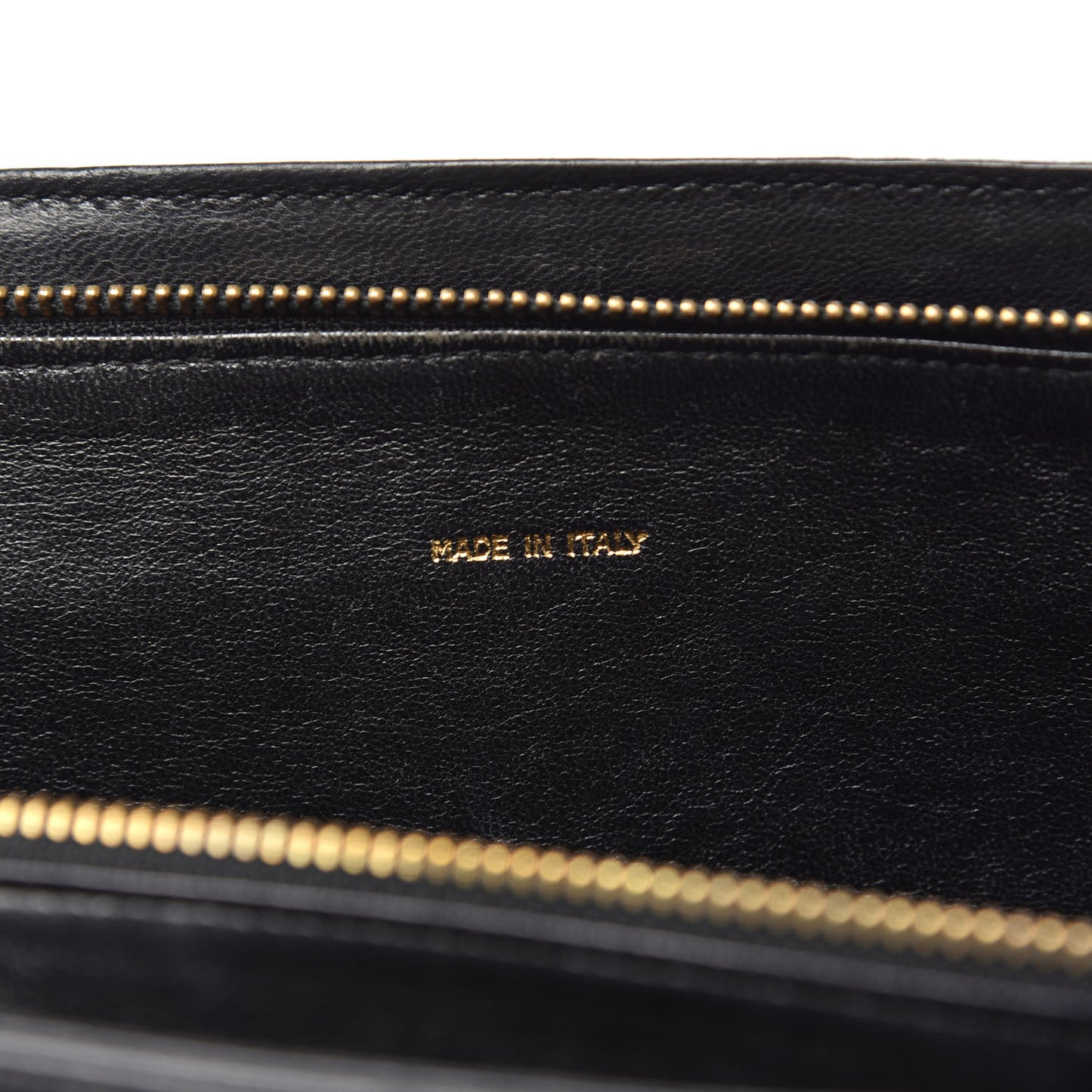 Lambskin Quilted Tassel Bag Black
