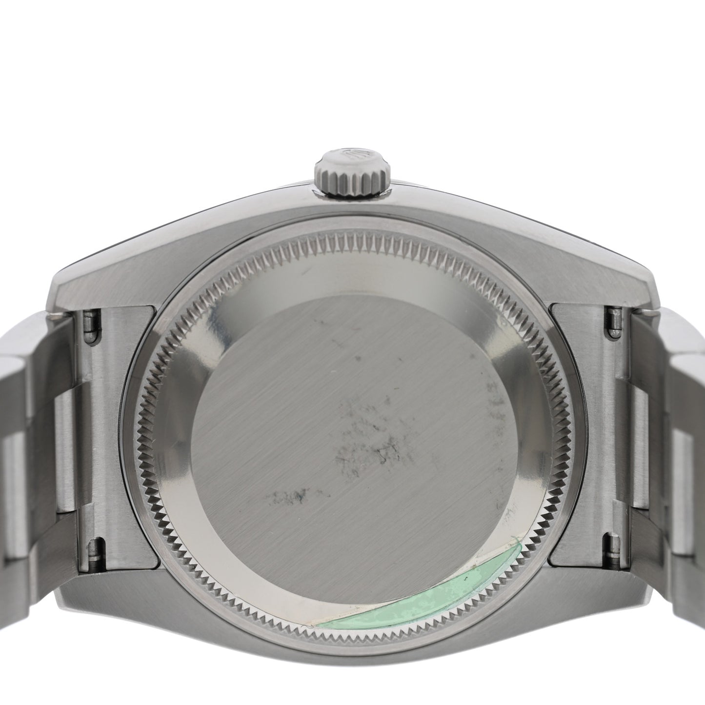 Stainless Steel 34mm Air-King Oyster Perpetual Precision Watch Pink 114200