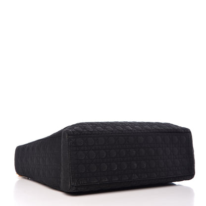 Christian Dior Nylon Cannage Large Lady Dior Black 4 of 11
