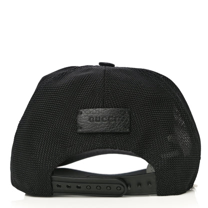 Gucci Nylon Monogram Baseball Hat L Black 4 of 8