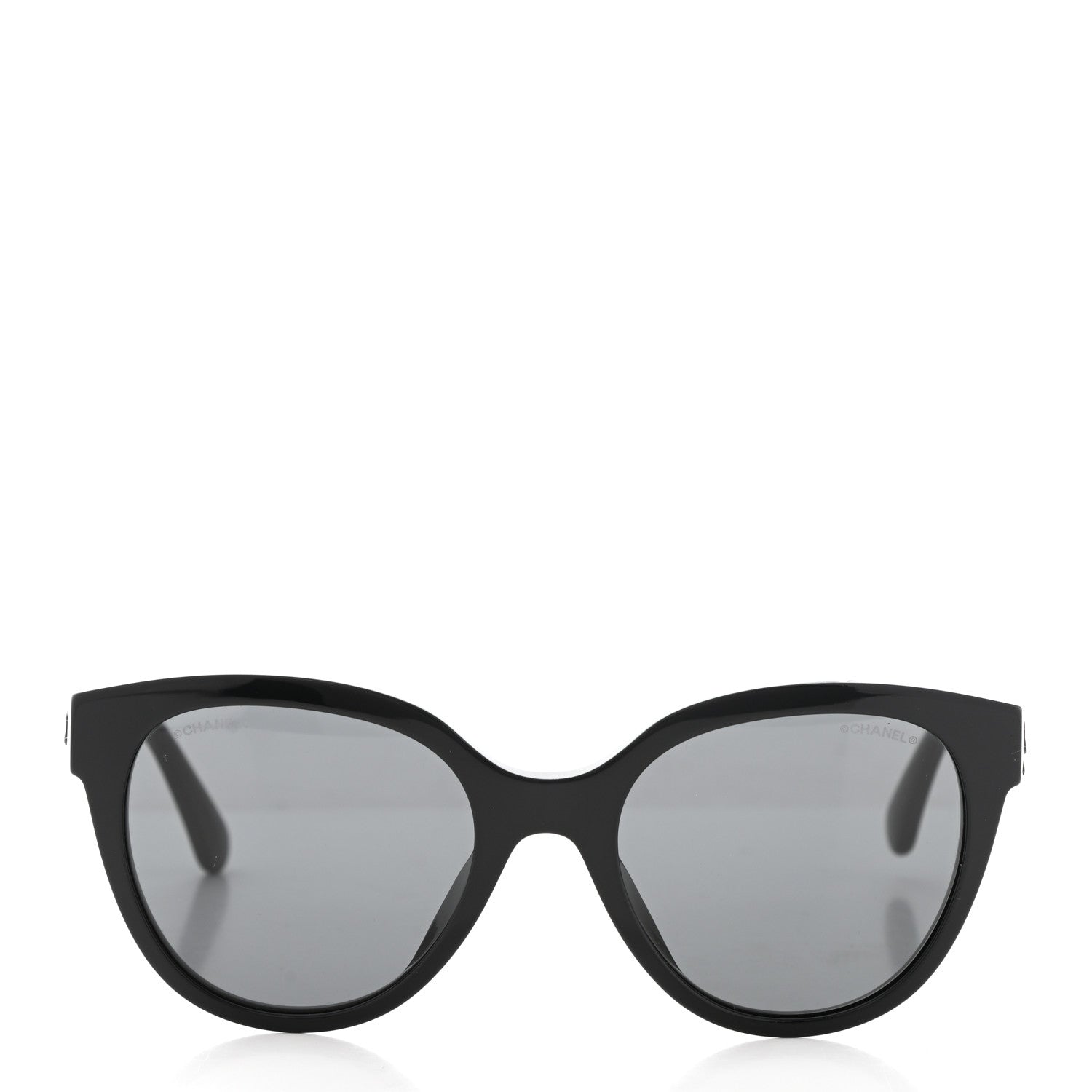 Chanel Acetate CC Butterfly Sunglasses 5414-A Black 2 of 8