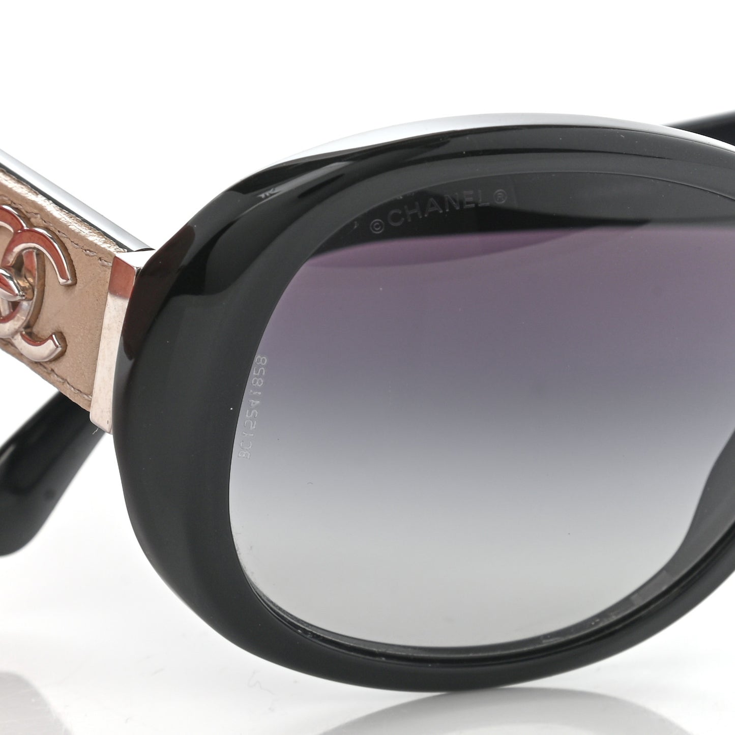 Acetate CC Turnlock Sunglasses 5235-Q Black Beige