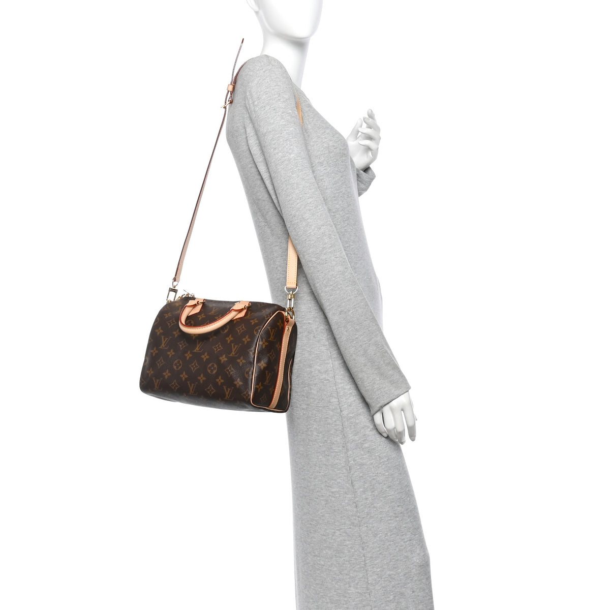 Louis Vuitton Monogram Speedy Bandouliere 25 2 of 10