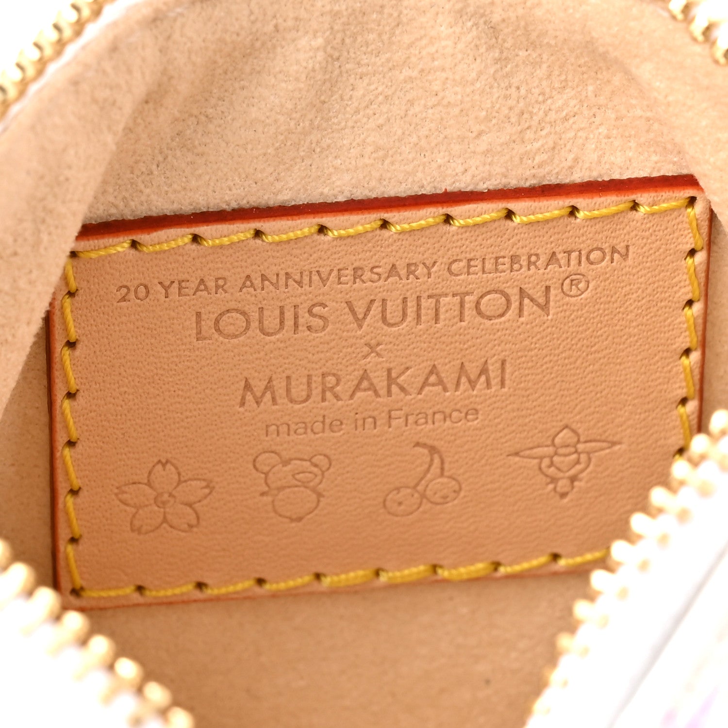 Louis Vuitton LV x TM Monogram Multicolor All In BB Pochette White 6 of 7