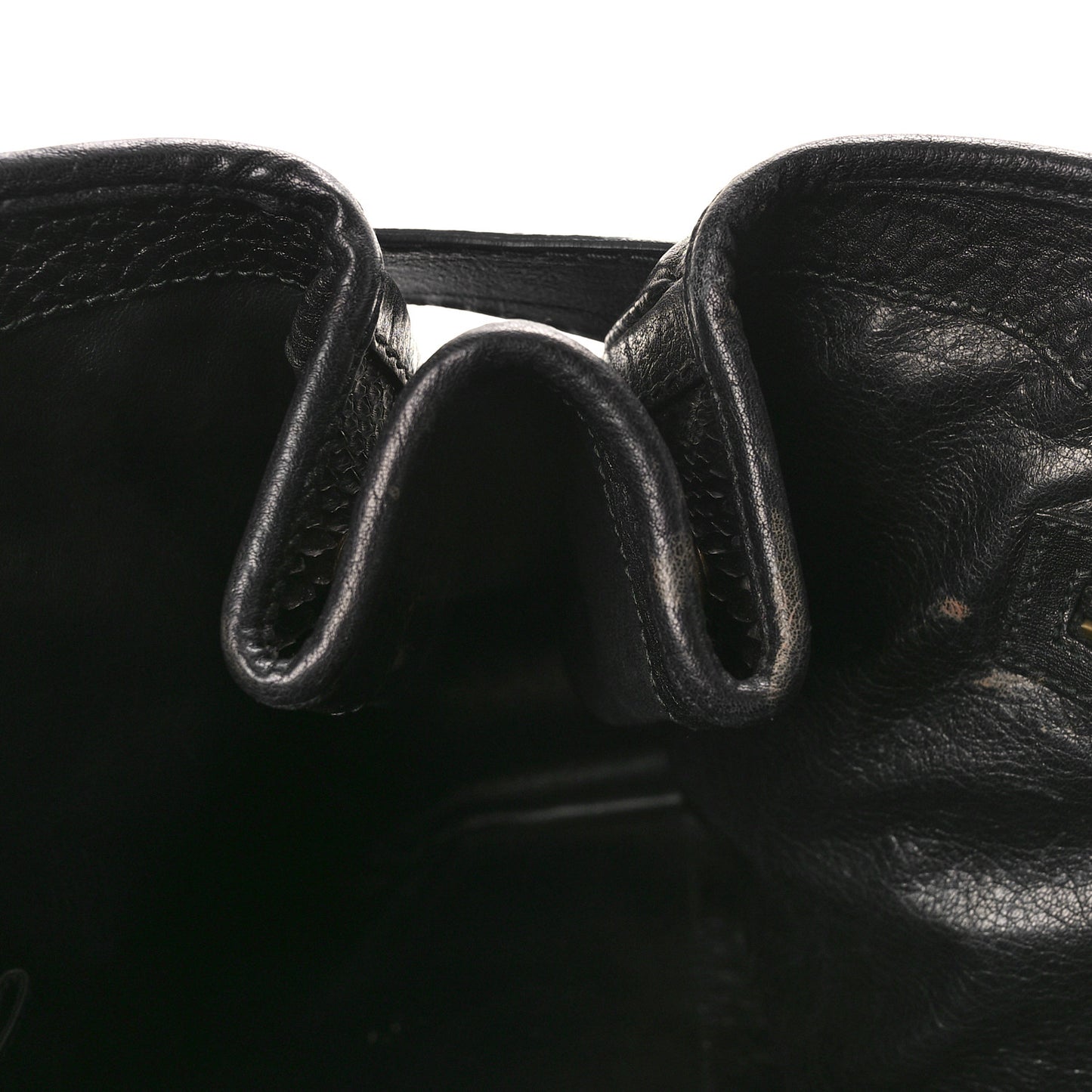Snakeskin Large GG Running Tote Black