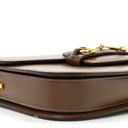 Gucci Azalea Calfskin Horsebit 1955 Shoulder Bag Brown Sugar 10 of 18