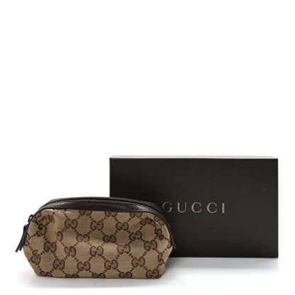 Gucci Monogram Small Balthus Cosmetic Case Beige Ebony Cocoa 10 of 10