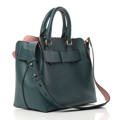Burberry Soft Grain Calfskin Small Belt Bag Dark Cyan 3 of 11