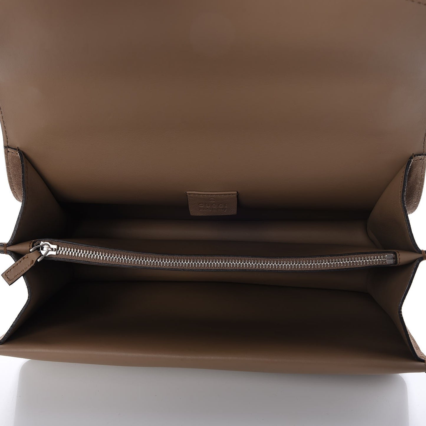 Suede Small Dionysus Shoulder Bag Taupe