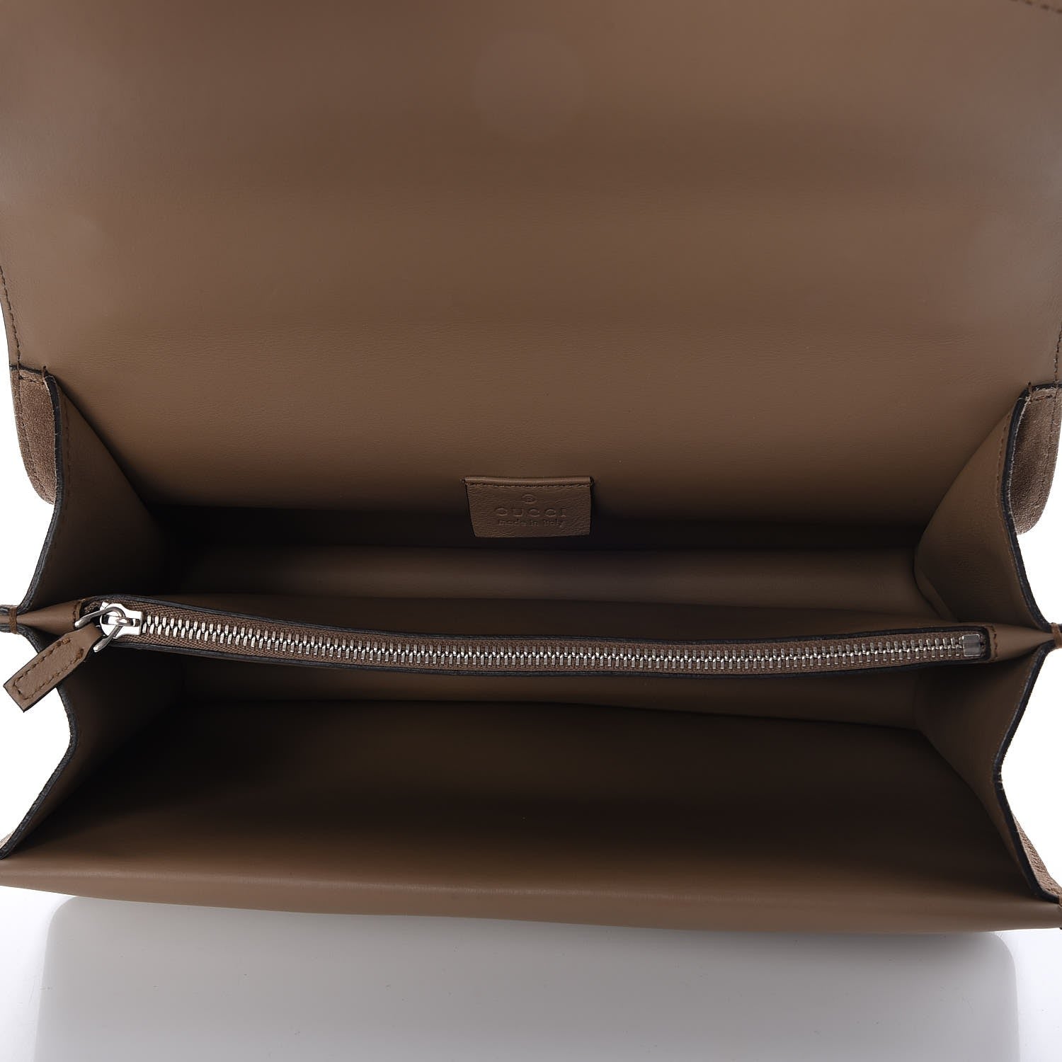 Gucci Suede Small Dionysus Shoulder Bag Taupe 5 of 7