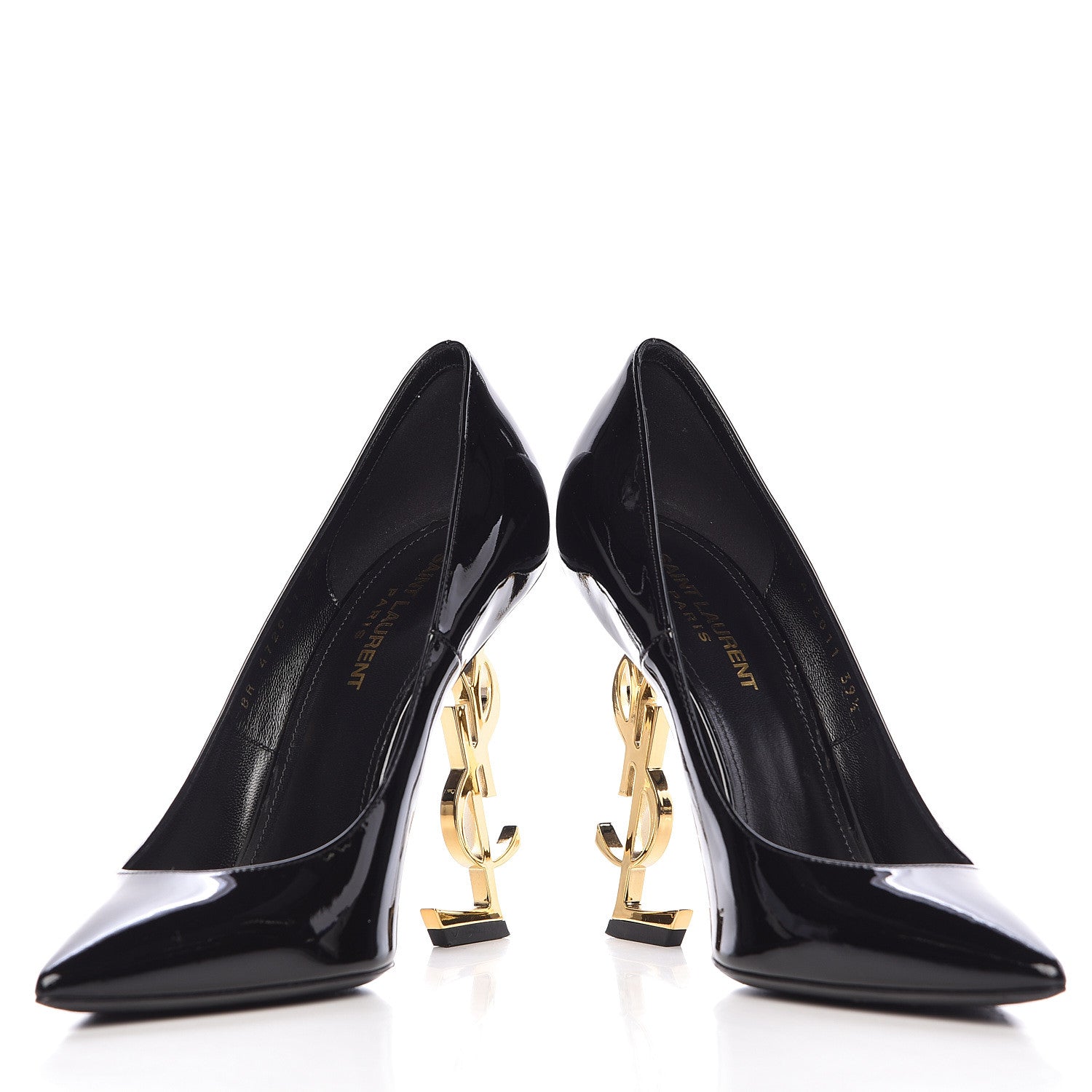 Saint Laurent Patent Opyum 110 Pumps 39.5 Black 6 of 16