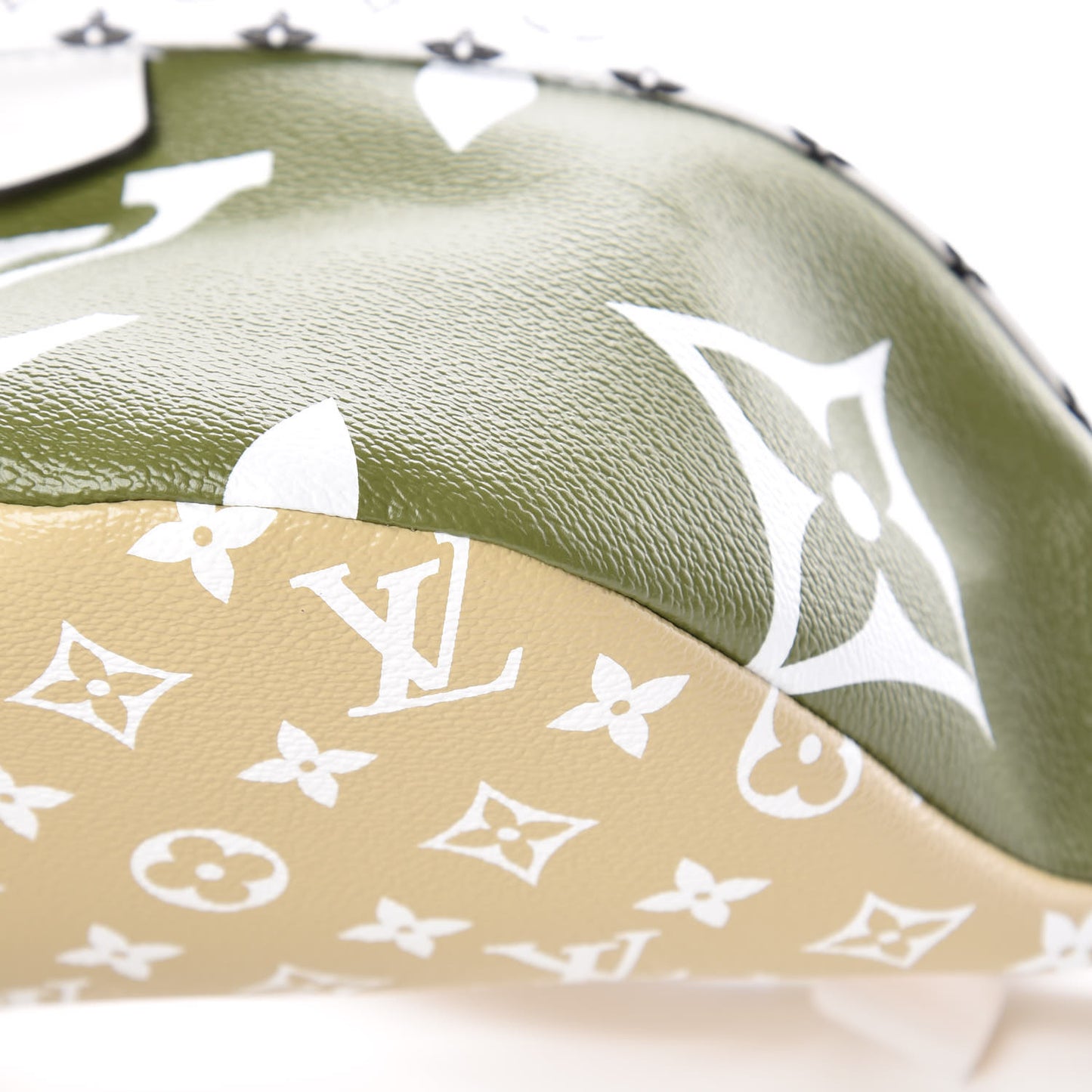 Monogram Giant Bumbag Kaki Beige