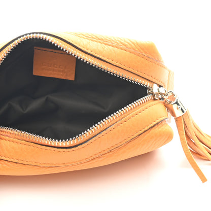 Gucci Pebbled Calfskin Small Soho Cosmetic Case Curcuma 5 of 9