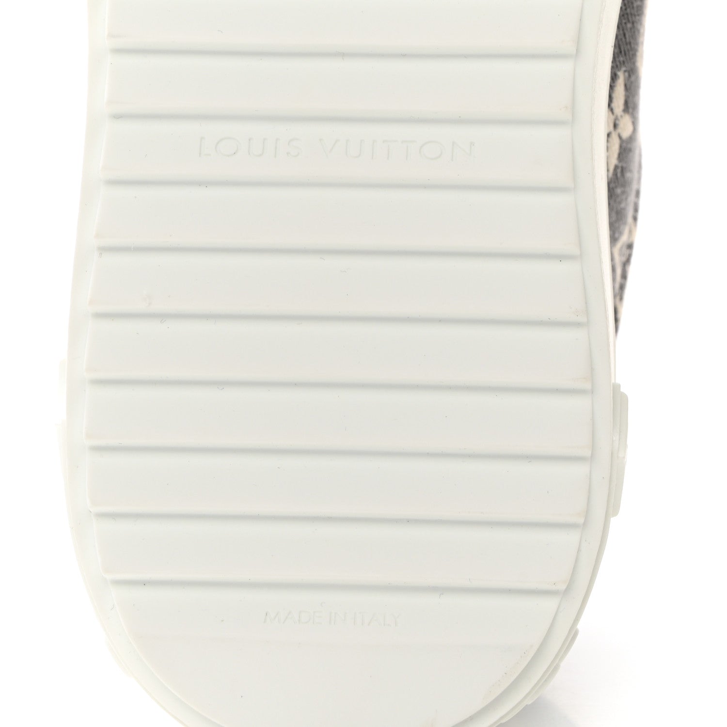 Louis Vuitton Denim Monogram Time Out Sneakers 37 8 of 9