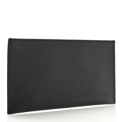 Louis Vuitton Calfskin Felicie Chain Wallet Card Holder Insert Black 3 of 7
