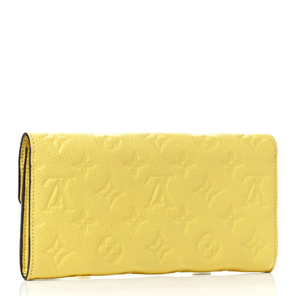 Louis Vuitton Empreinte Curieuse Wallet Citrine 2 of 4