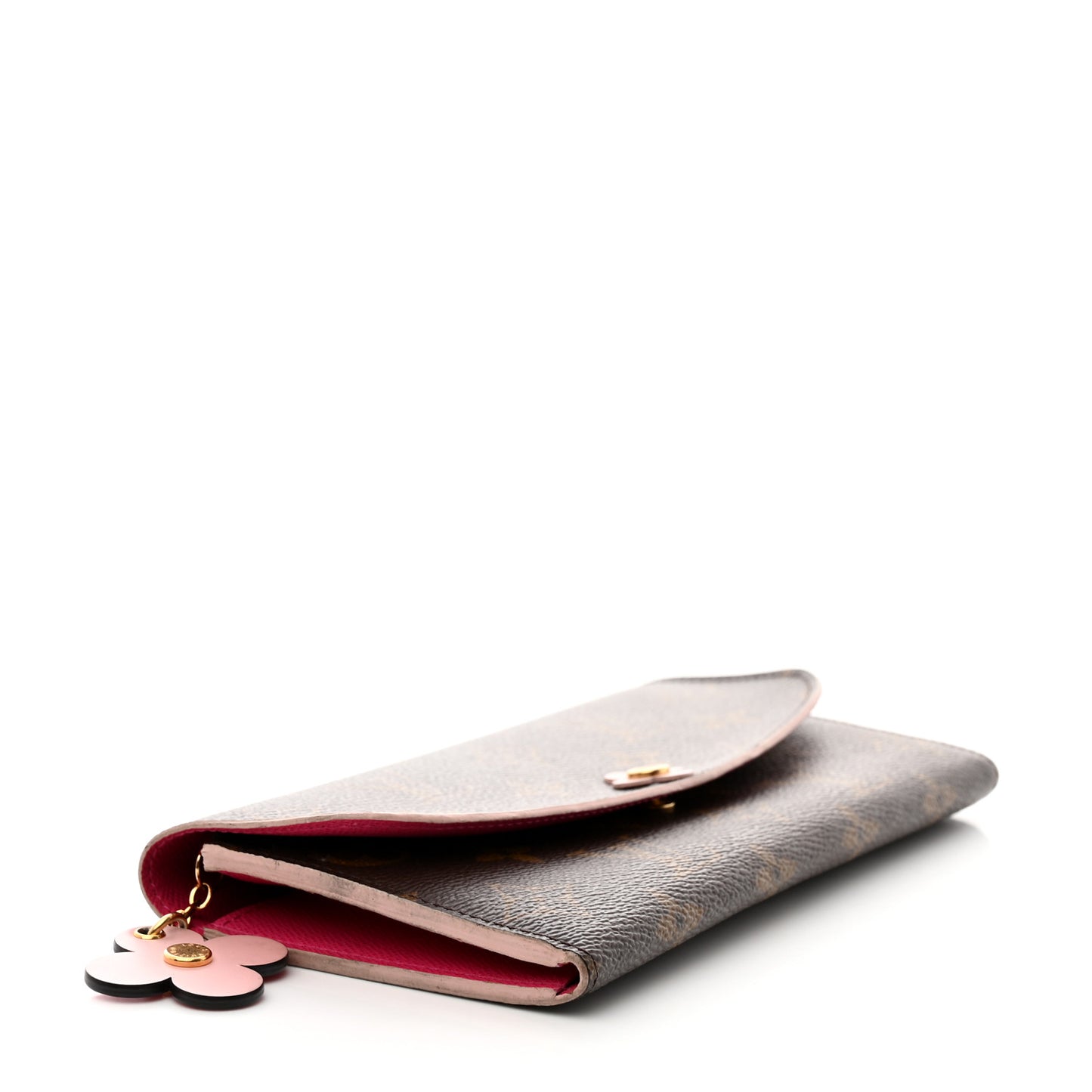 Monogram Bloom Flower Emilie Wallet