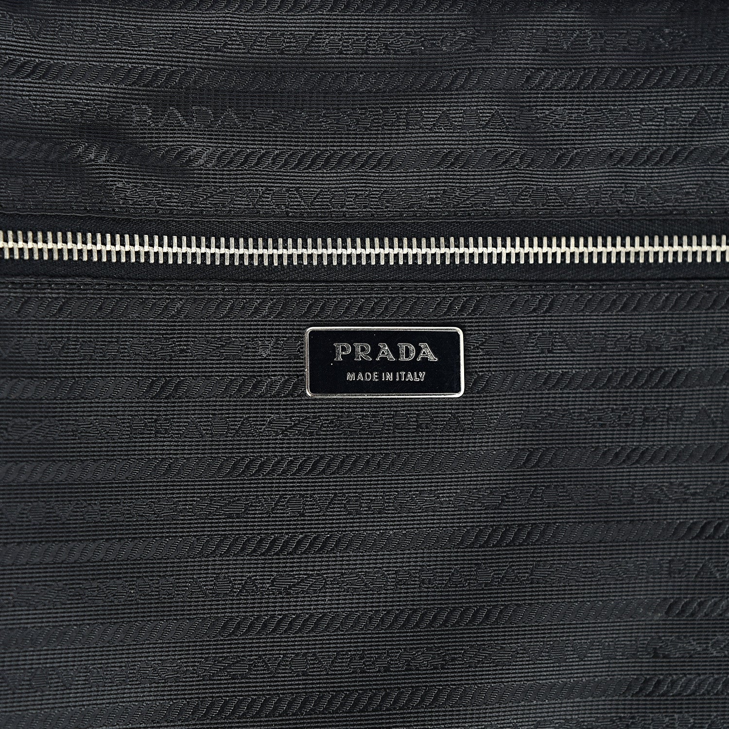 Prada Tessuto Nylon Saffiano Trolley Luggage Black 5 of 32
