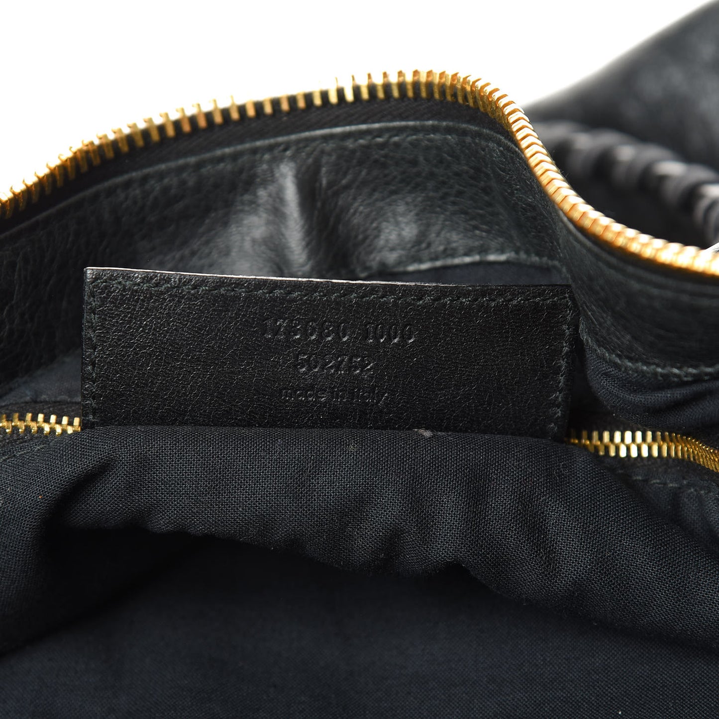 Agneau Giant 21 Gold Hardware Work Black