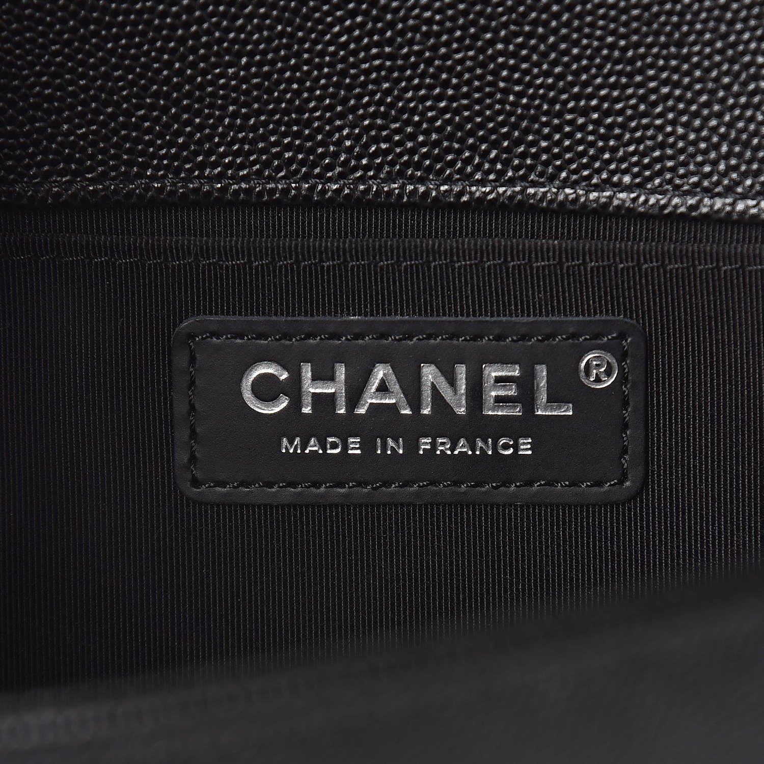 Chanel Caviar Quilted Medium Boy Flap Black 6 of 12