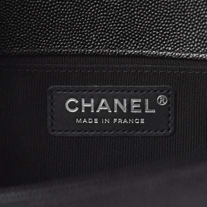 Chanel Caviar Quilted Medium Boy Flap Black 6 of 12