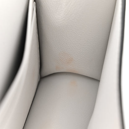 Versace Vitello Jungle Print Mini Virtus Chain Clutch Green White 10 of 10