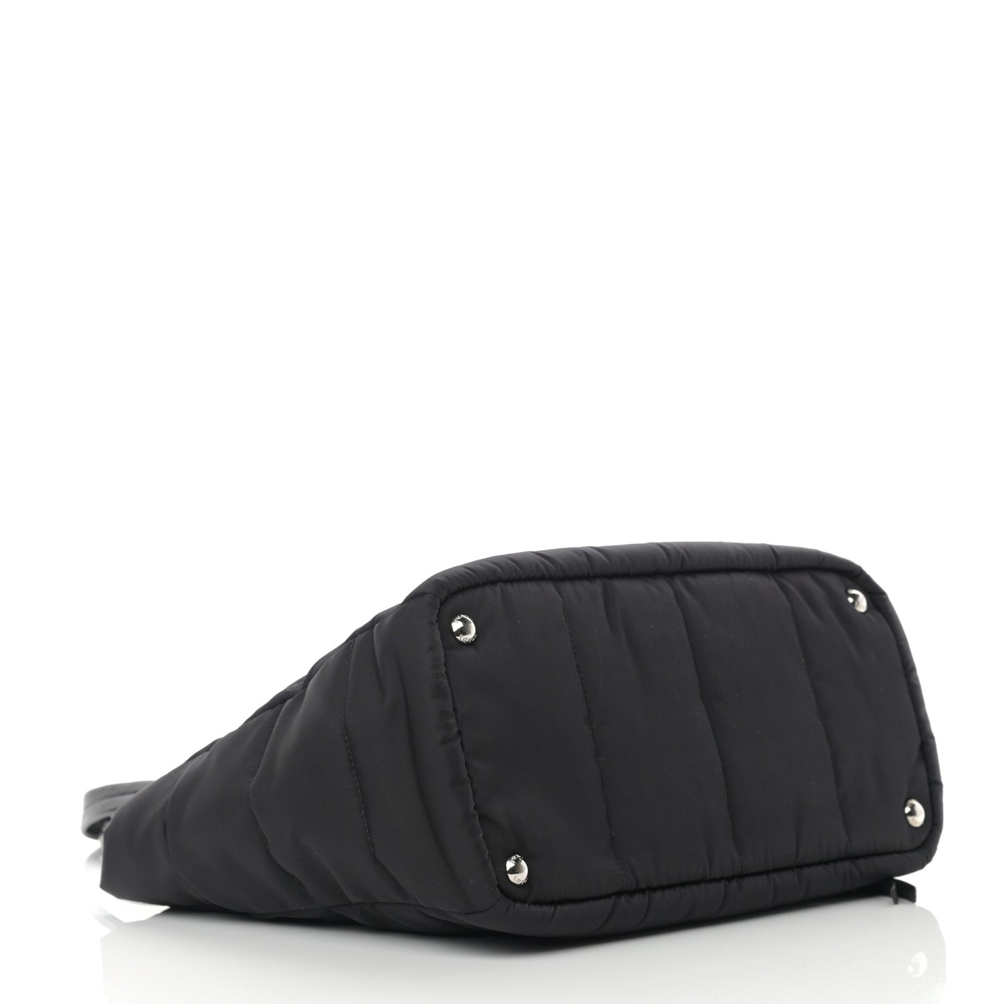 Tessuto Nylon Bomber Tote Black
