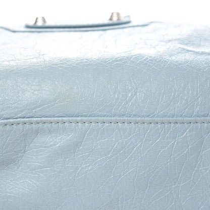 Balenciaga Agneau Giant 12 Silver Hardware City Bleu Dragee 9 of 13