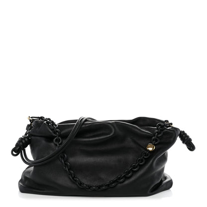 Loewe Mellow Nappa Large Donut Chain Flamenco Black 1 of 11