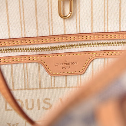 Louis Vuitton Damier Azur Neo Neverfull MM 7 of 13