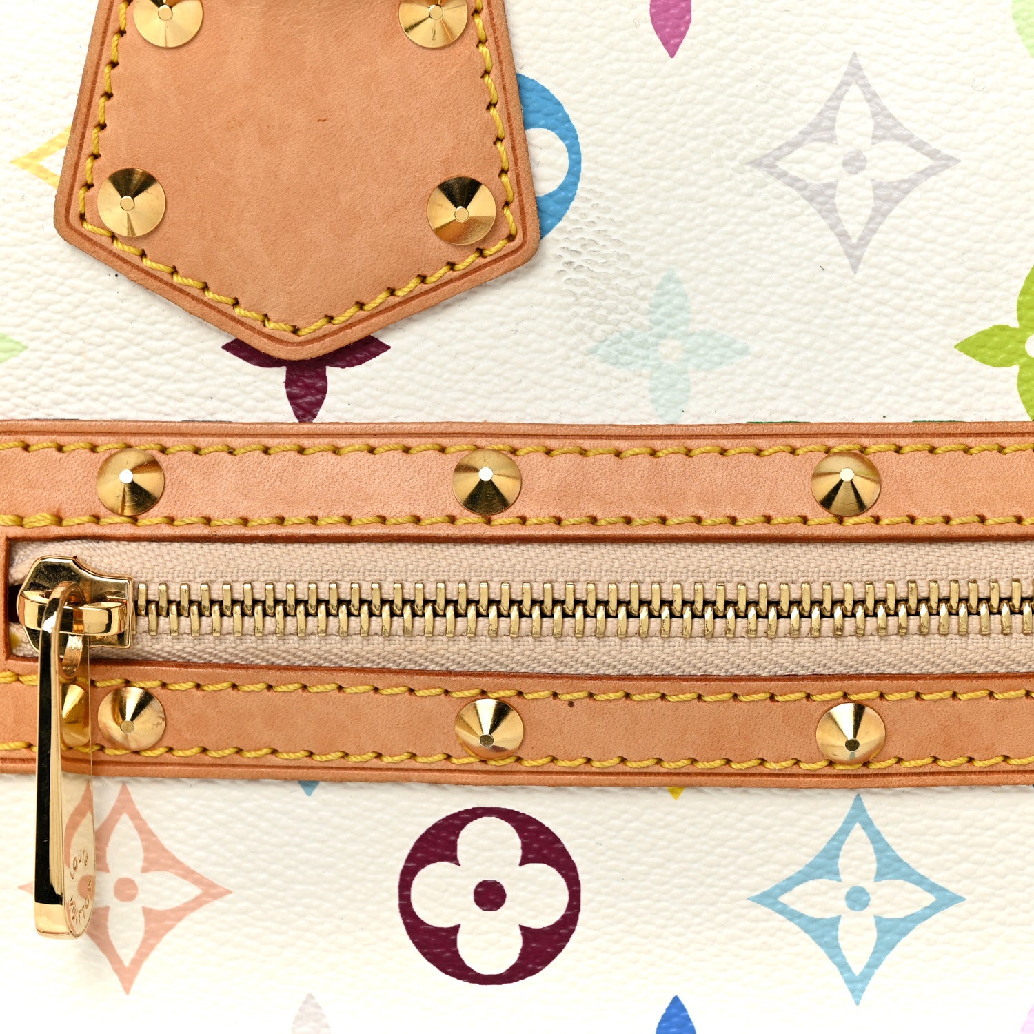 Louis Vuitton Monogram Multicolor Alma White 7 of 24